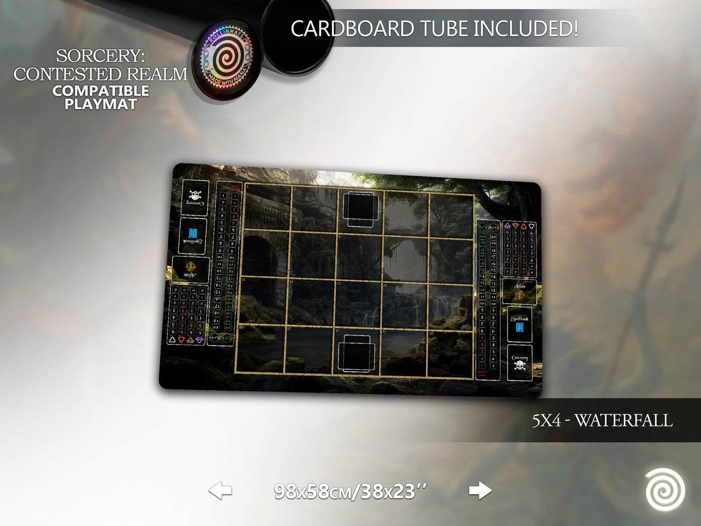 Sorcery: Contested Realm Compatible Gamemat