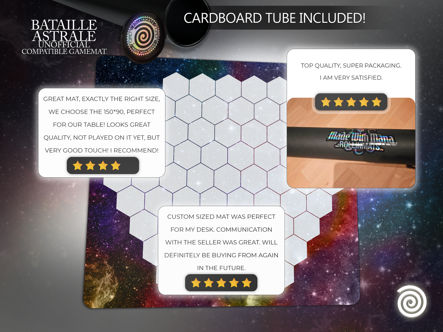 Bataille Astrale Compatible Gamemat