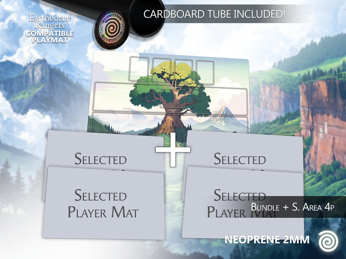 Playmat Earthborne Rangers Compatible Gamemat