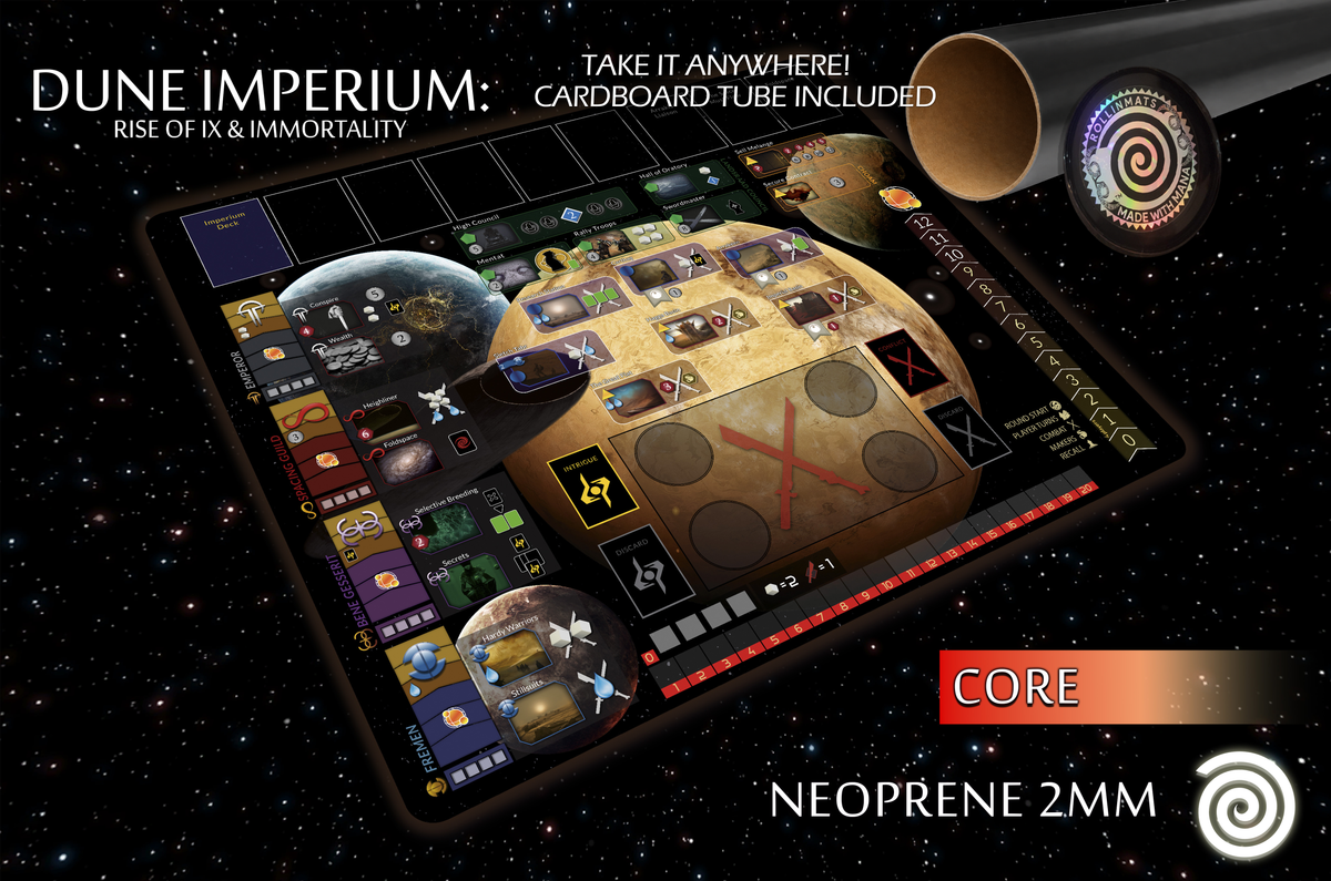 Dune Imperium Compatible gamemat