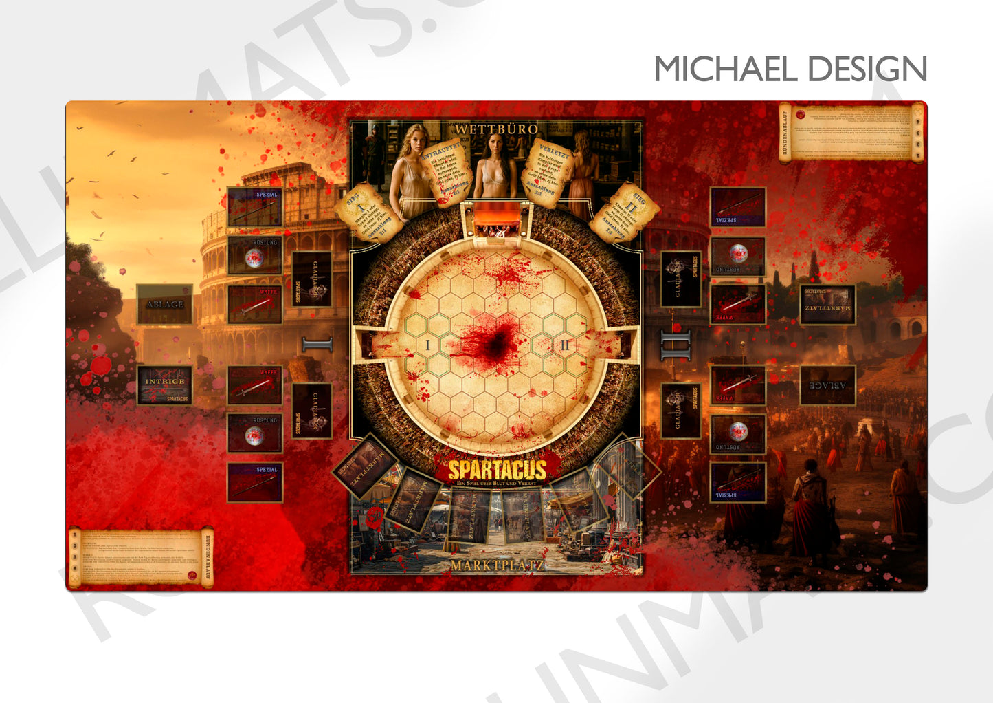 Michael Custom Playmat