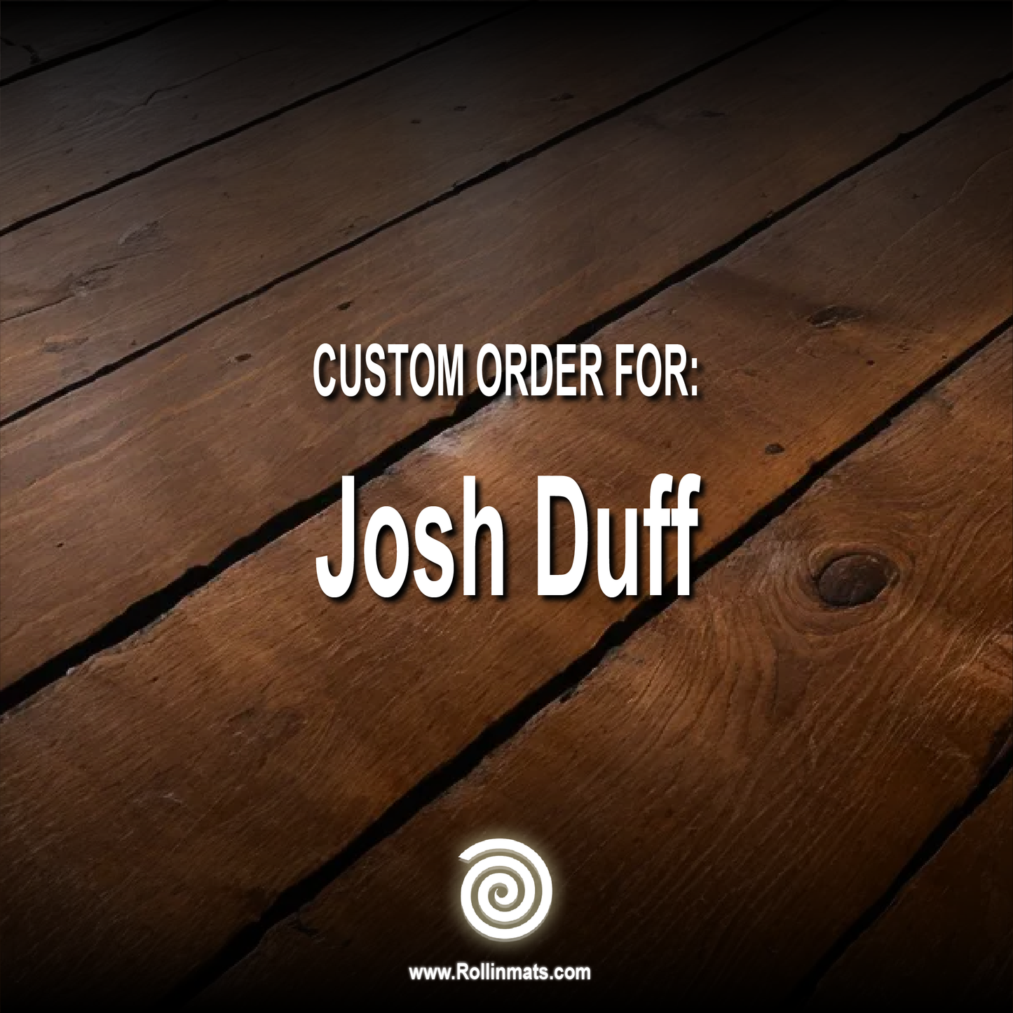 Custom order - Josh Duff