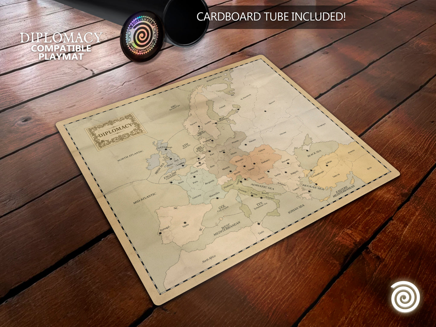 Diplomacy Compatible Gamemat