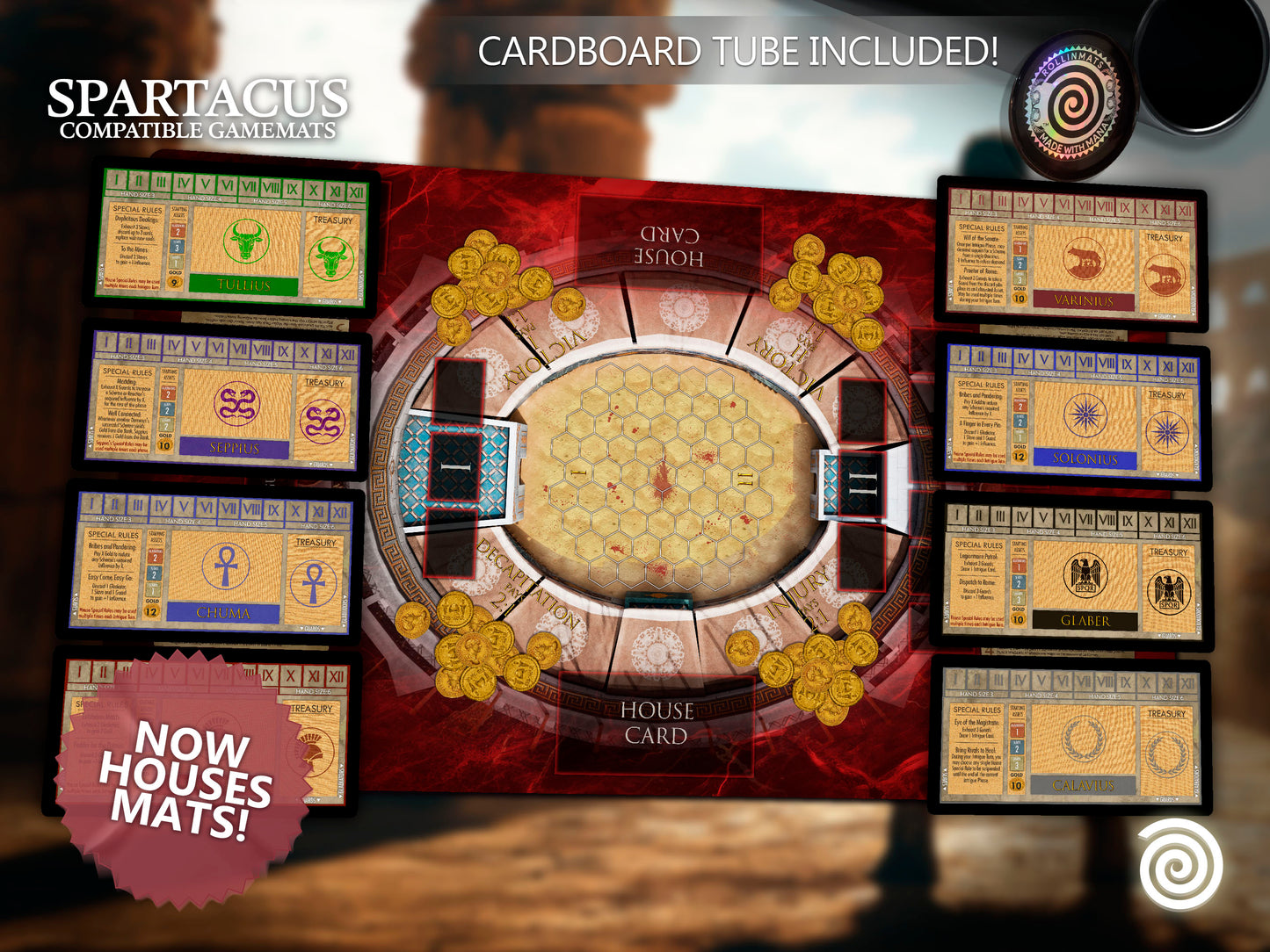 Playmat Spartacus Compatible Gamemat (Special Edition)