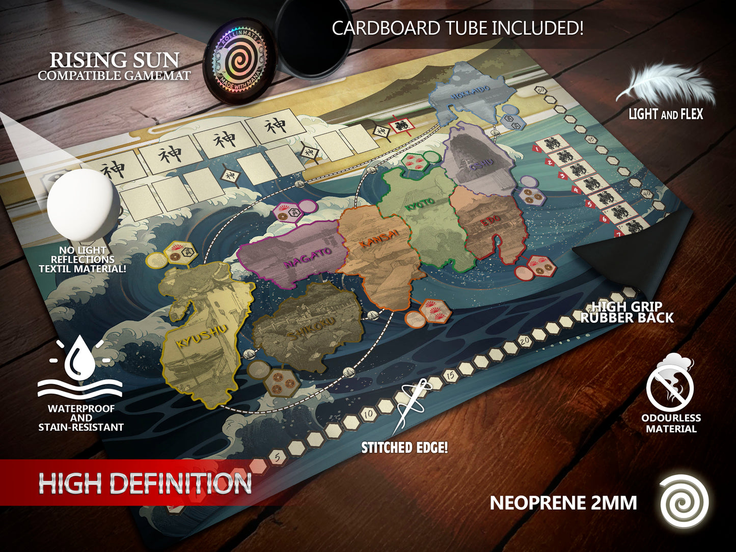 Rising Sun compatible Gamemat
