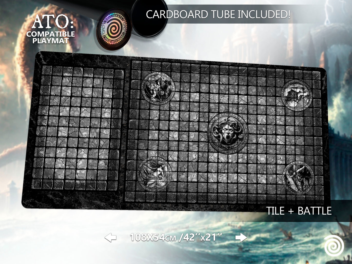 Aeon Trespass: Odyssey compatible Playmat