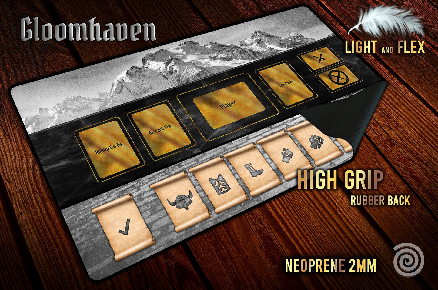 Tapete para Gloomhaven UNOFFICIAL PRODUCT