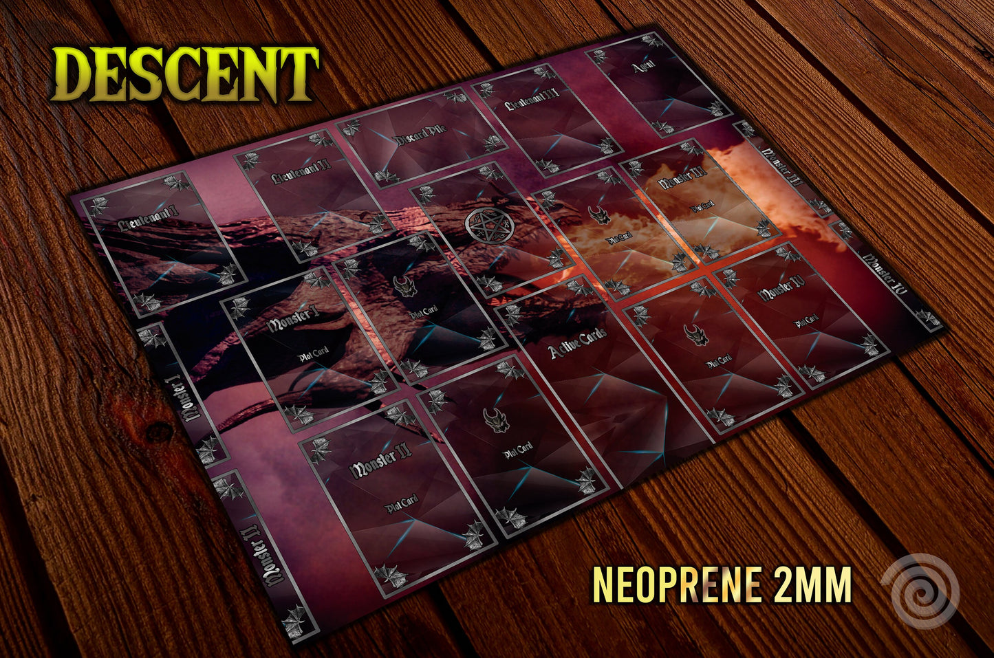 Tapete Descent 2 edición UNOFFICIAL PRODUCT