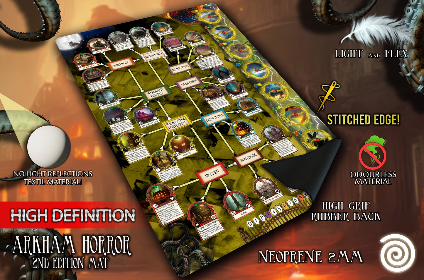 Gamemats Arkham Horror 2 Edición