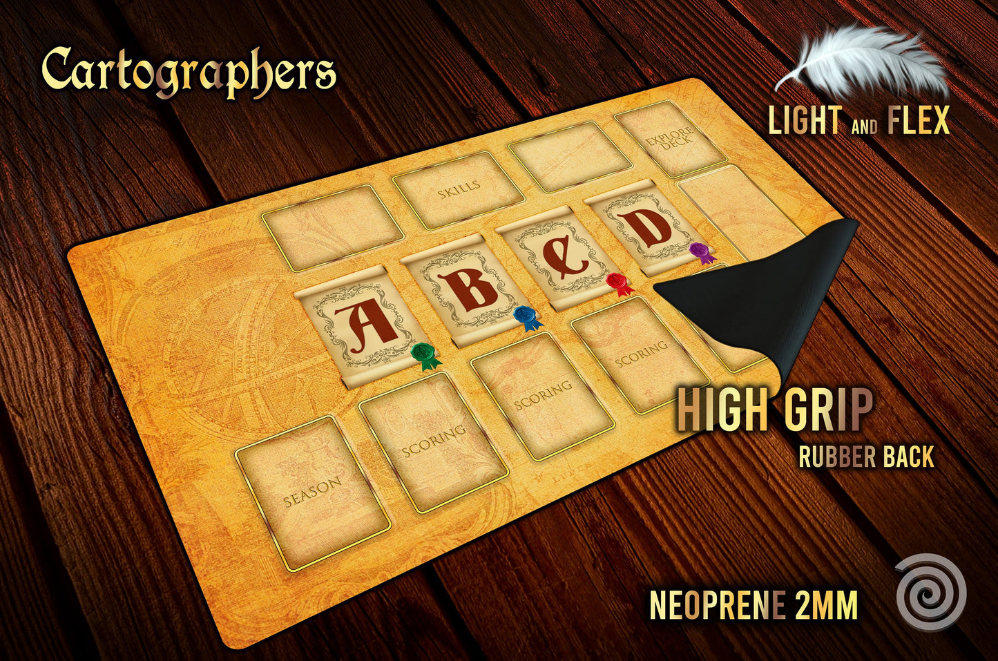 Tapete para Cartographers UNOFFICIAL PRODUCT