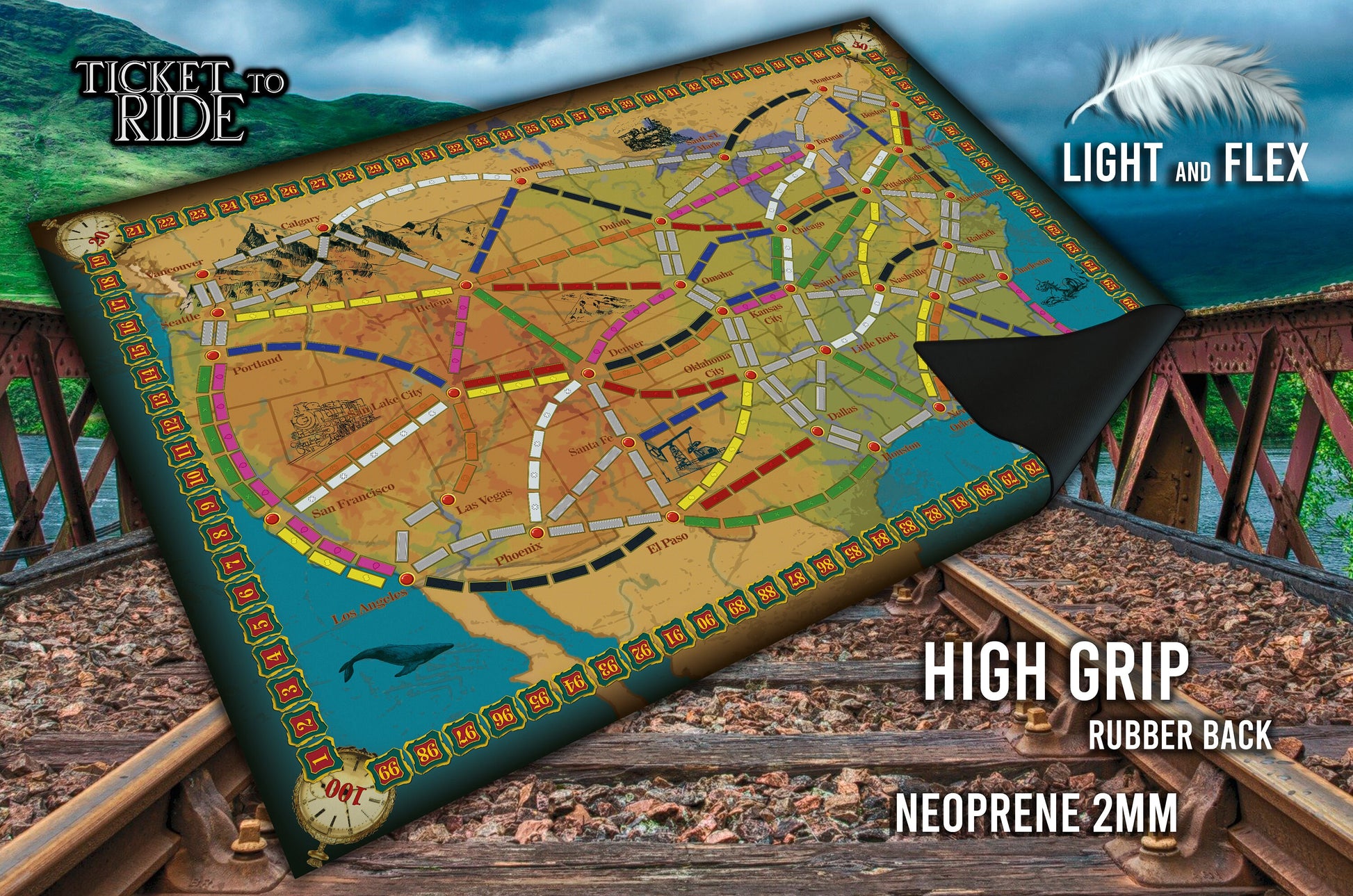 Tapete Ticket To Ride