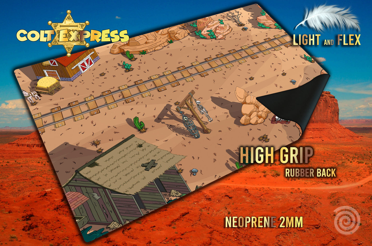 Tapete Colt Express - UNOFFICIAL PRODUCT