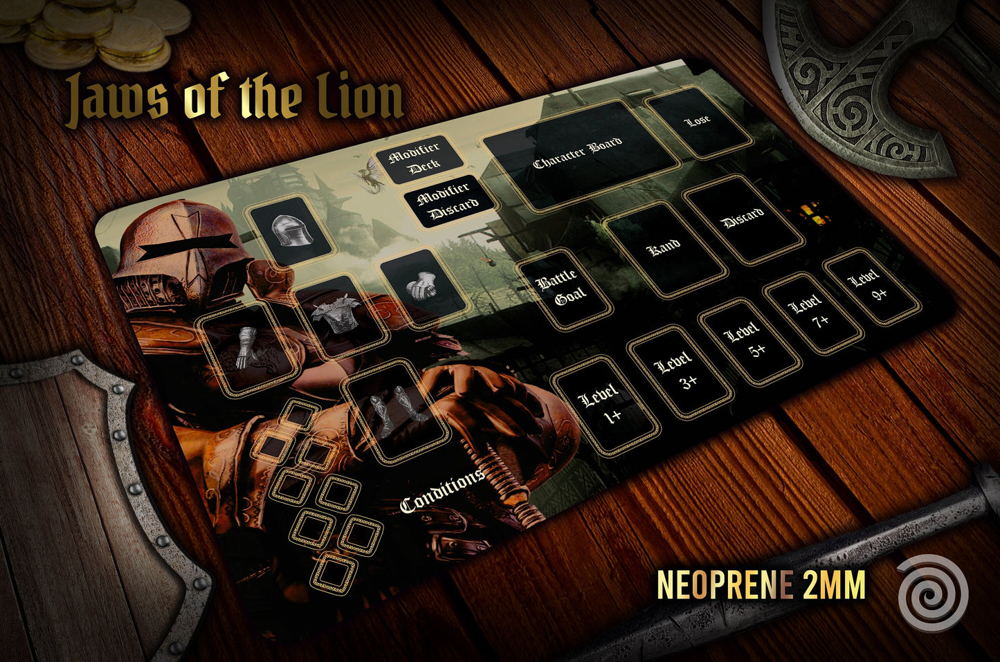 Tapete compatible con Jaws of the lion