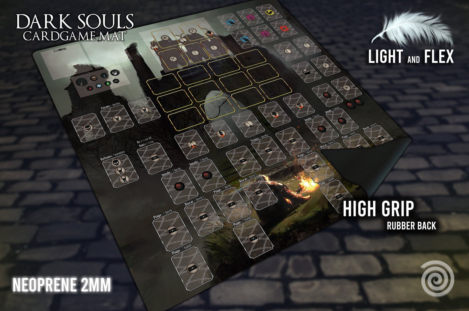 Tapete Dark Souls Card game expansions Forgotten Paths & Seekers of Humanity