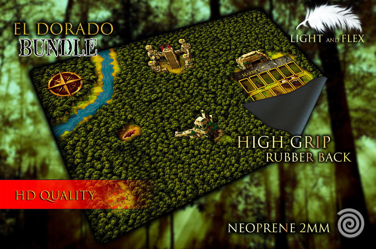 Tapetes El Dorado (Bundle, Players o Market)