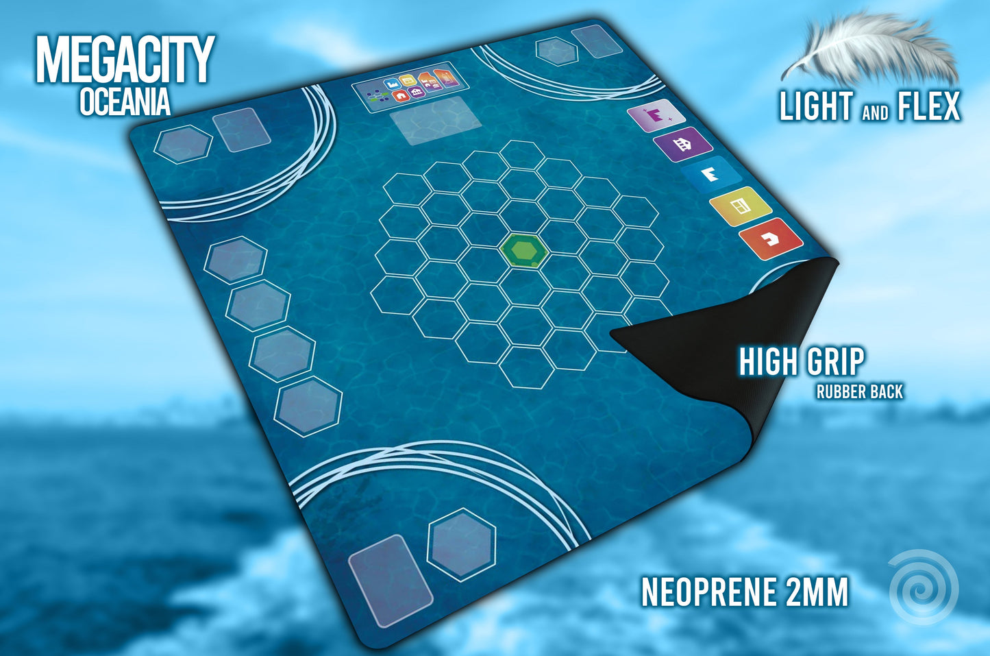 Tapete compatible con Megacity Oceanía