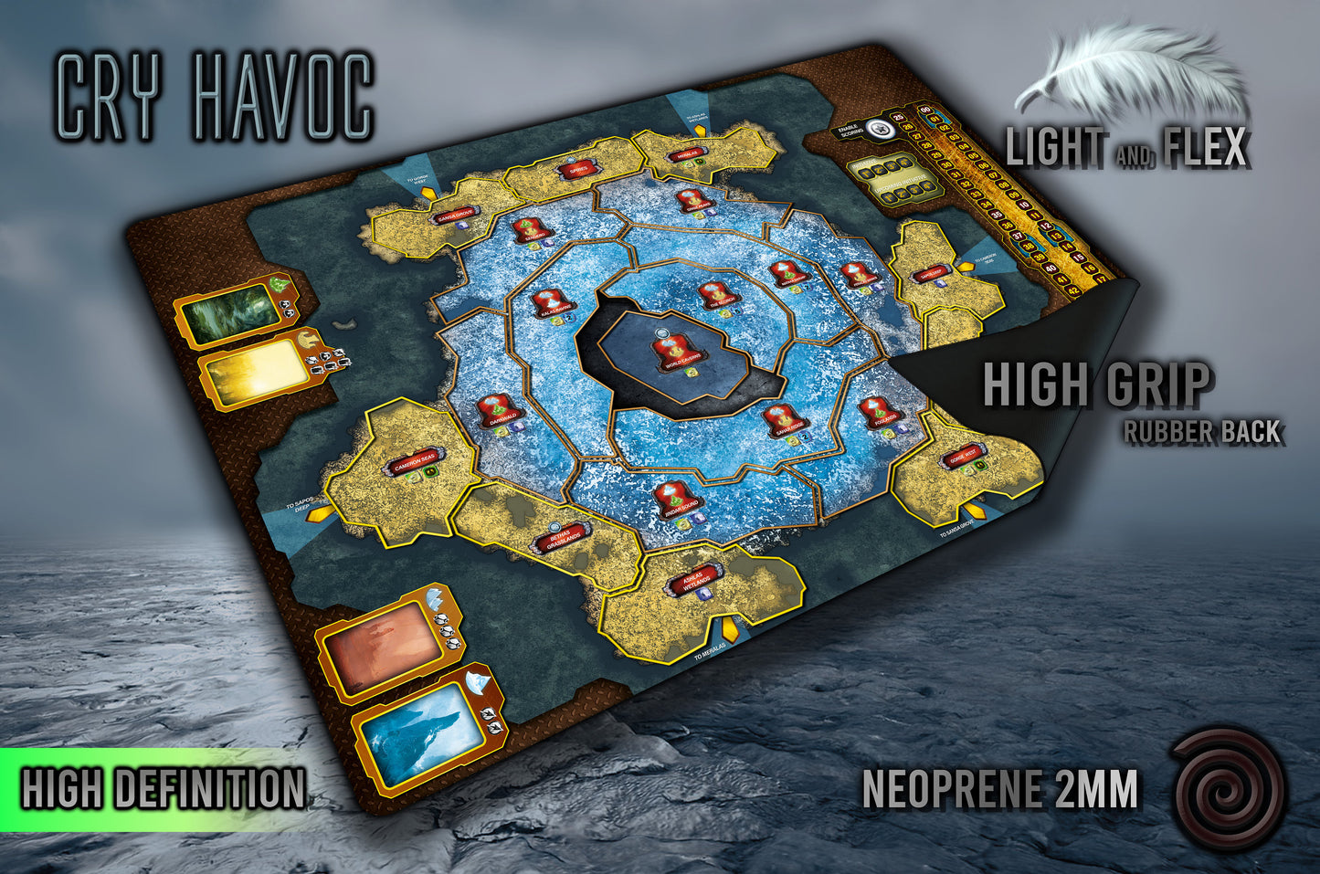 Tapete compatible con Cry Havoc ( 114 x 80 cm)