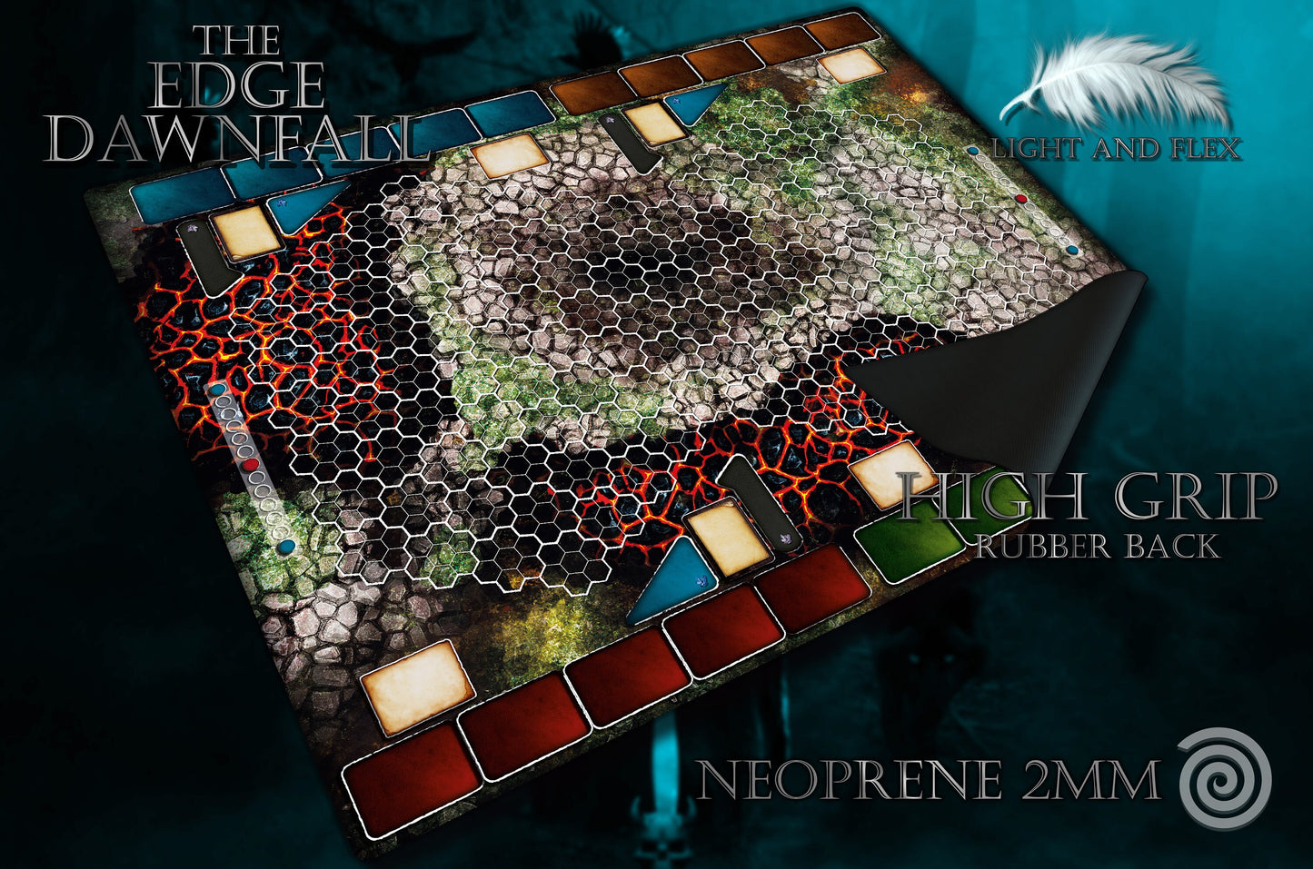Tapete compatible con The Edge Dawnfall ( 125 x 96 cm)