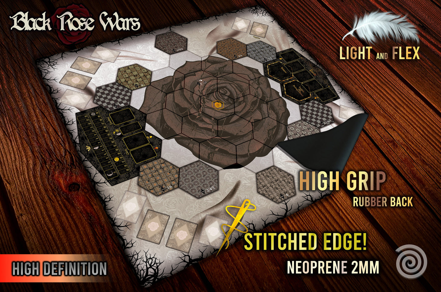 Tapete Black Rose Wars