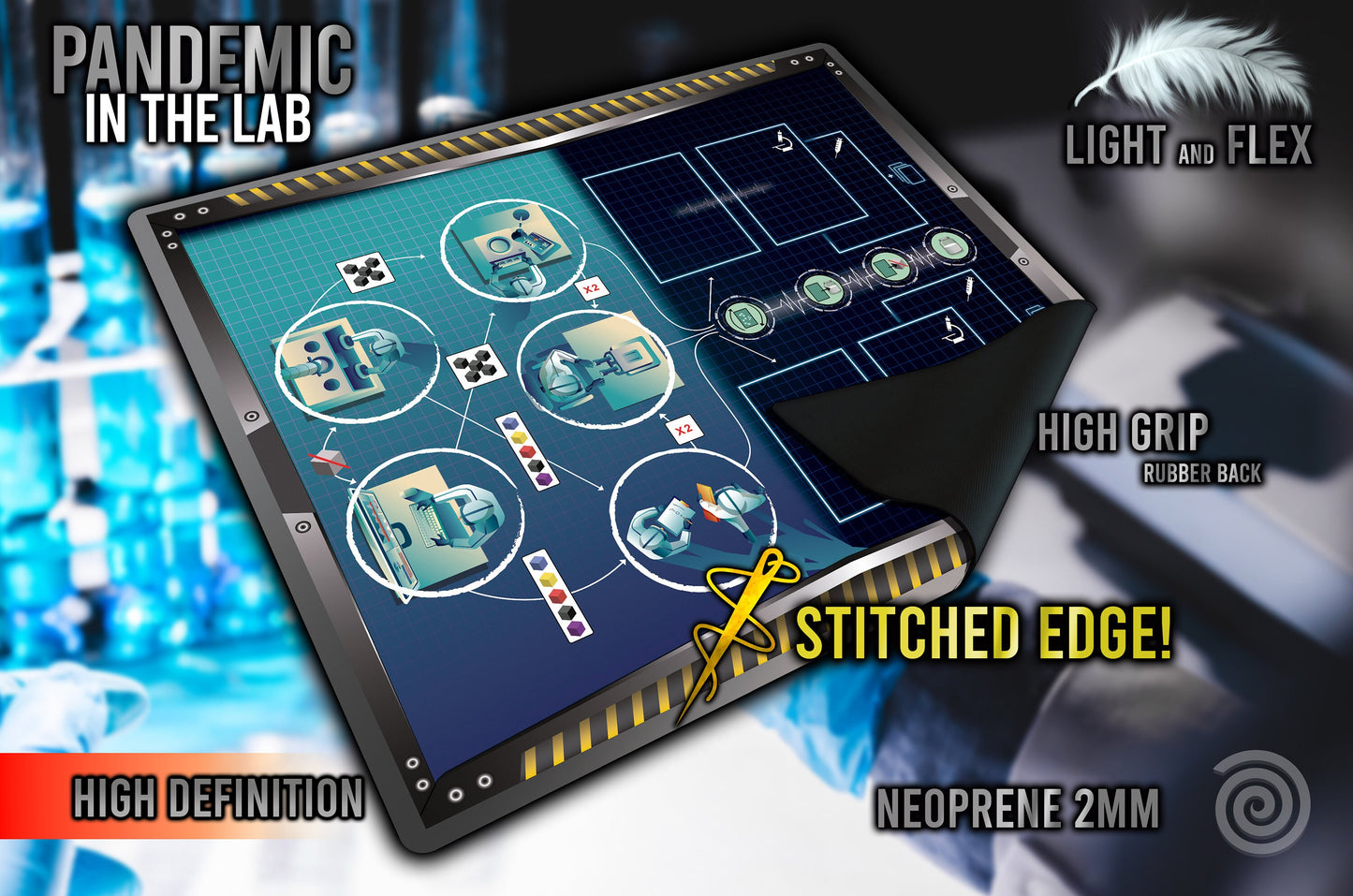 Tapete Pandemic In the Lab