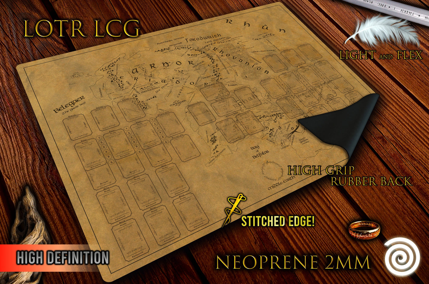 Tapete para Lord of the Rings LCG ( LOTR LCG) New Edition