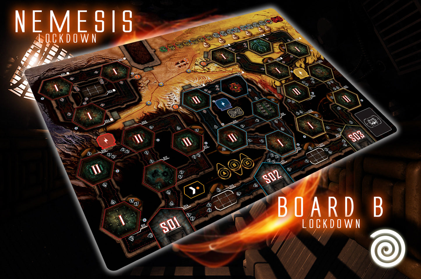 Tapetes Némesis (Alemán / Inglés / Italiano / Español/Francés)