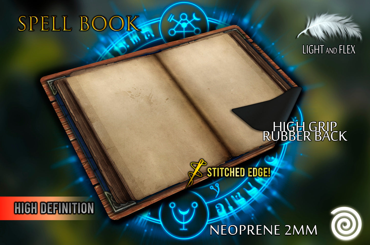Playmat Spell Book (Non-magical product)