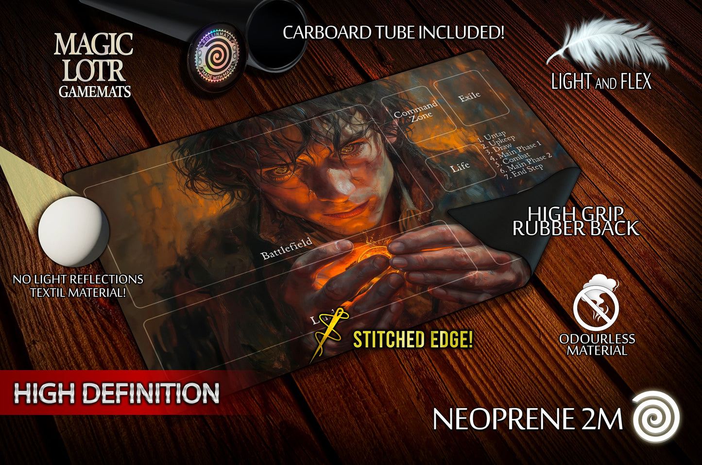 Magic: LOTR Gamemats compatible with Tales of Middle-Earth / LOTR LCG