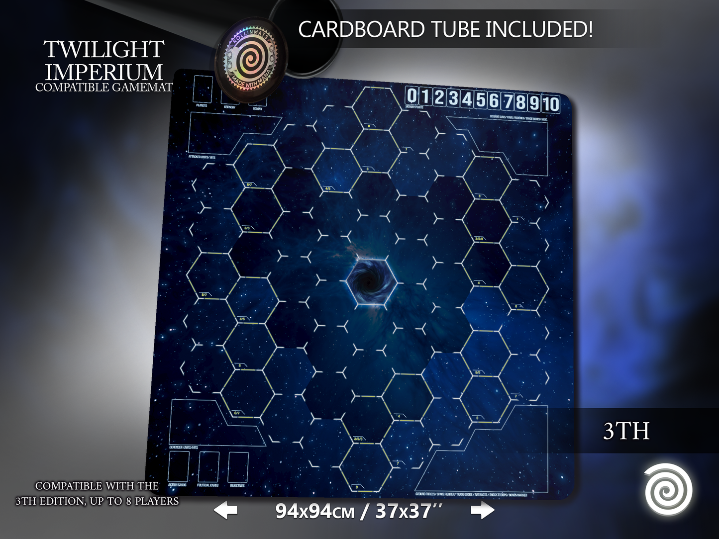 Twilight Imperium Gamemat (Thunder's Edge expansion)