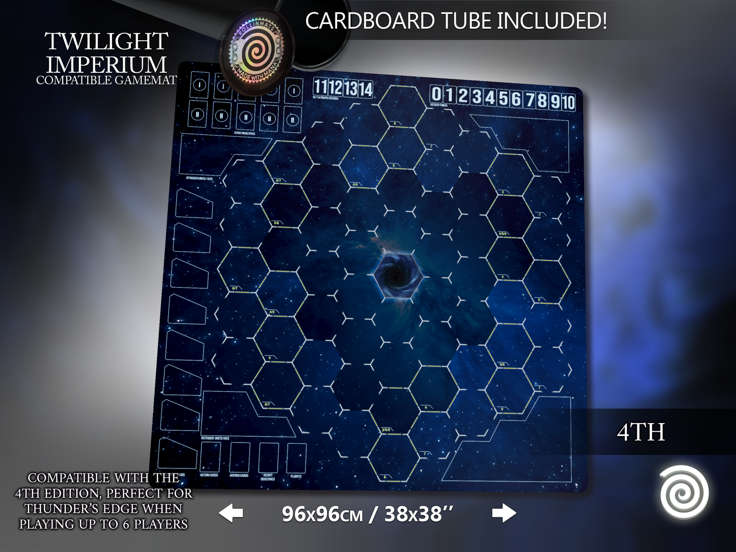 Twilight Imperium Gamemat (Thunder's Edge expansion)
