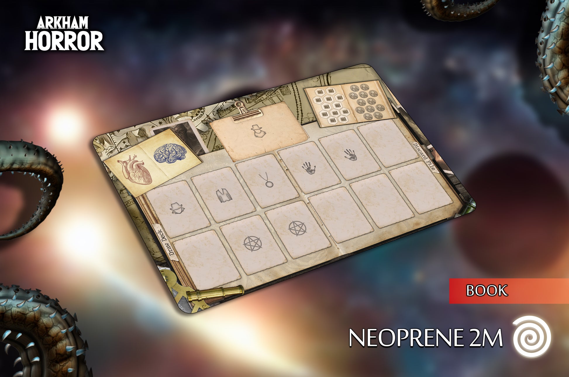 Arkham Horror LCG Chapter 1 Compatible Card Game Mat Rollinmats Arkham Horror LCG Chapter 1 Compatible Card Game Mat Rollinmats
