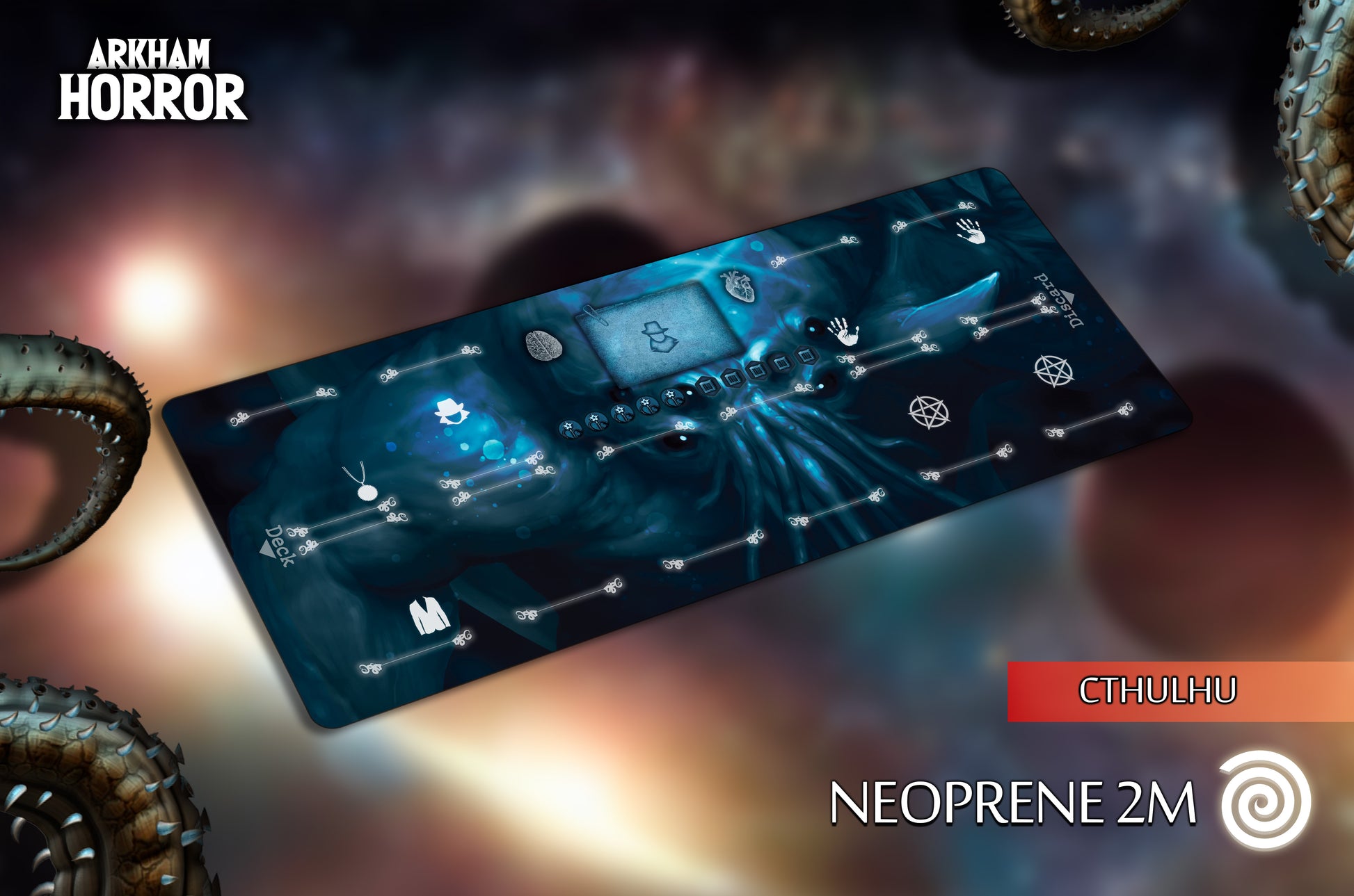 Arkham Horror LCG Chapter 1 Compatible Card Game Mat Rollinmats Arkham Horror LCG Chapter 1 Compatible Card Game Mat Rollinmats