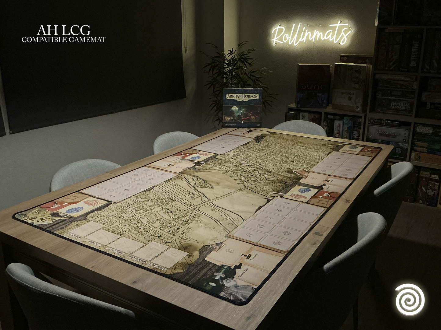 Arkham Horror LCG Chapter 1  Compatible Playmat
