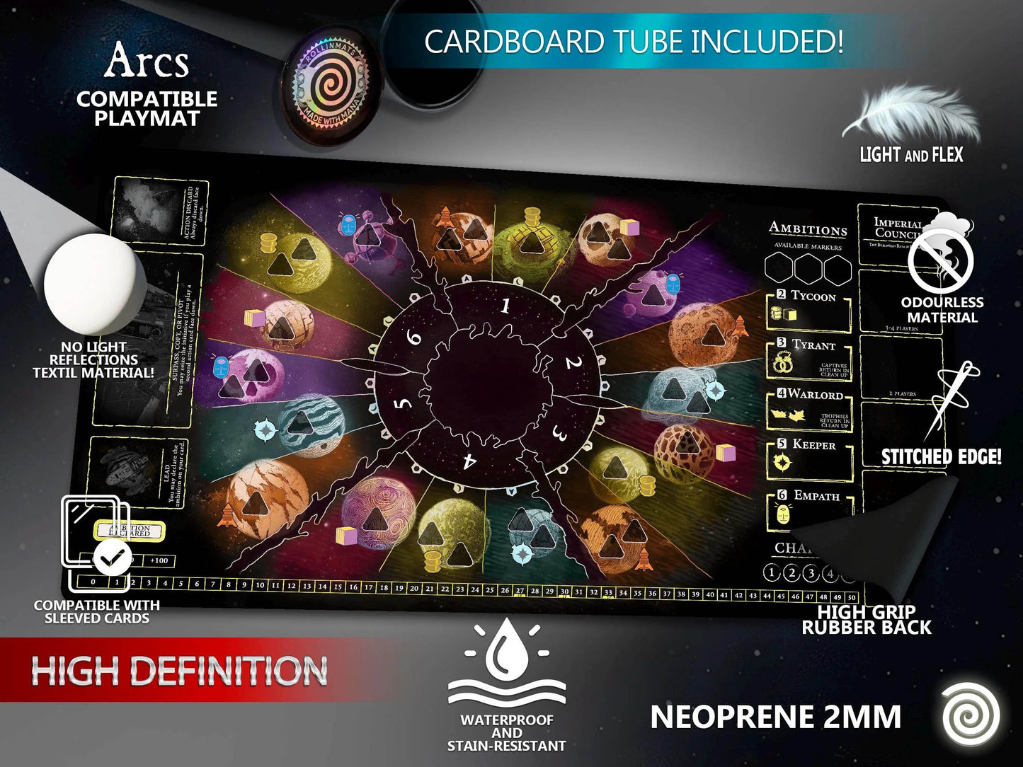 Arcs Compatible Playmat