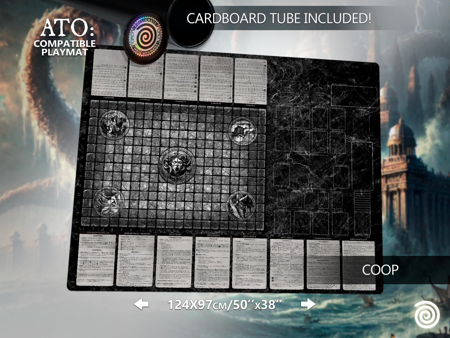 Aeon Trespass: Odyssey compatible Playmat