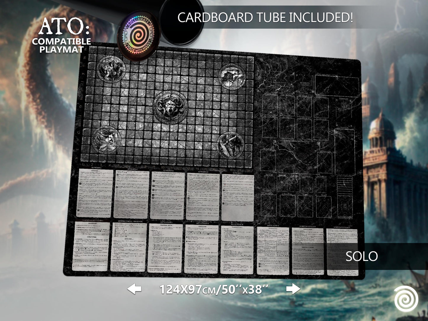 Aeon Trespass: Odyssey compatible Playmat