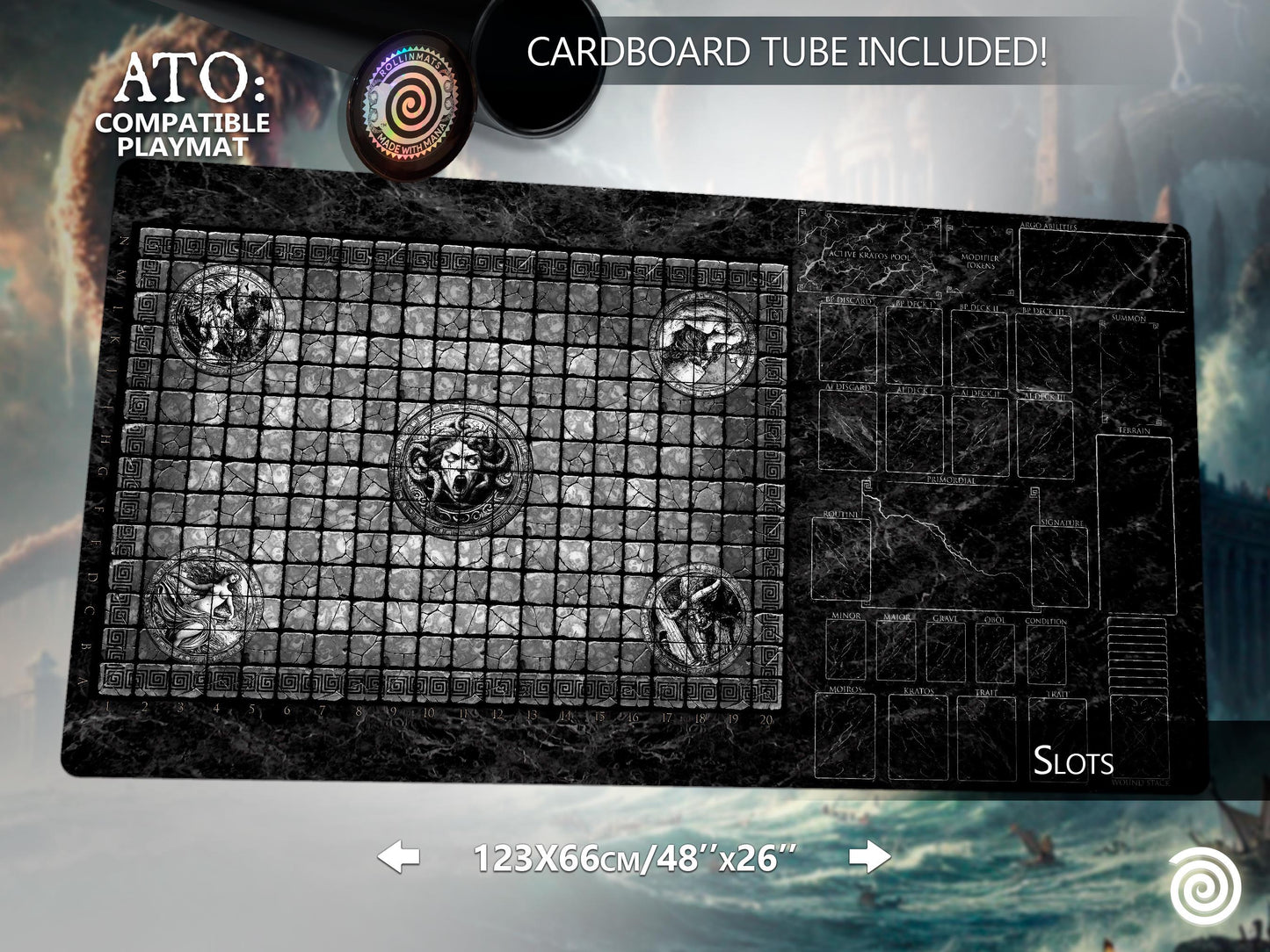 Aeon Trespass: Odyssey compatible Playmat