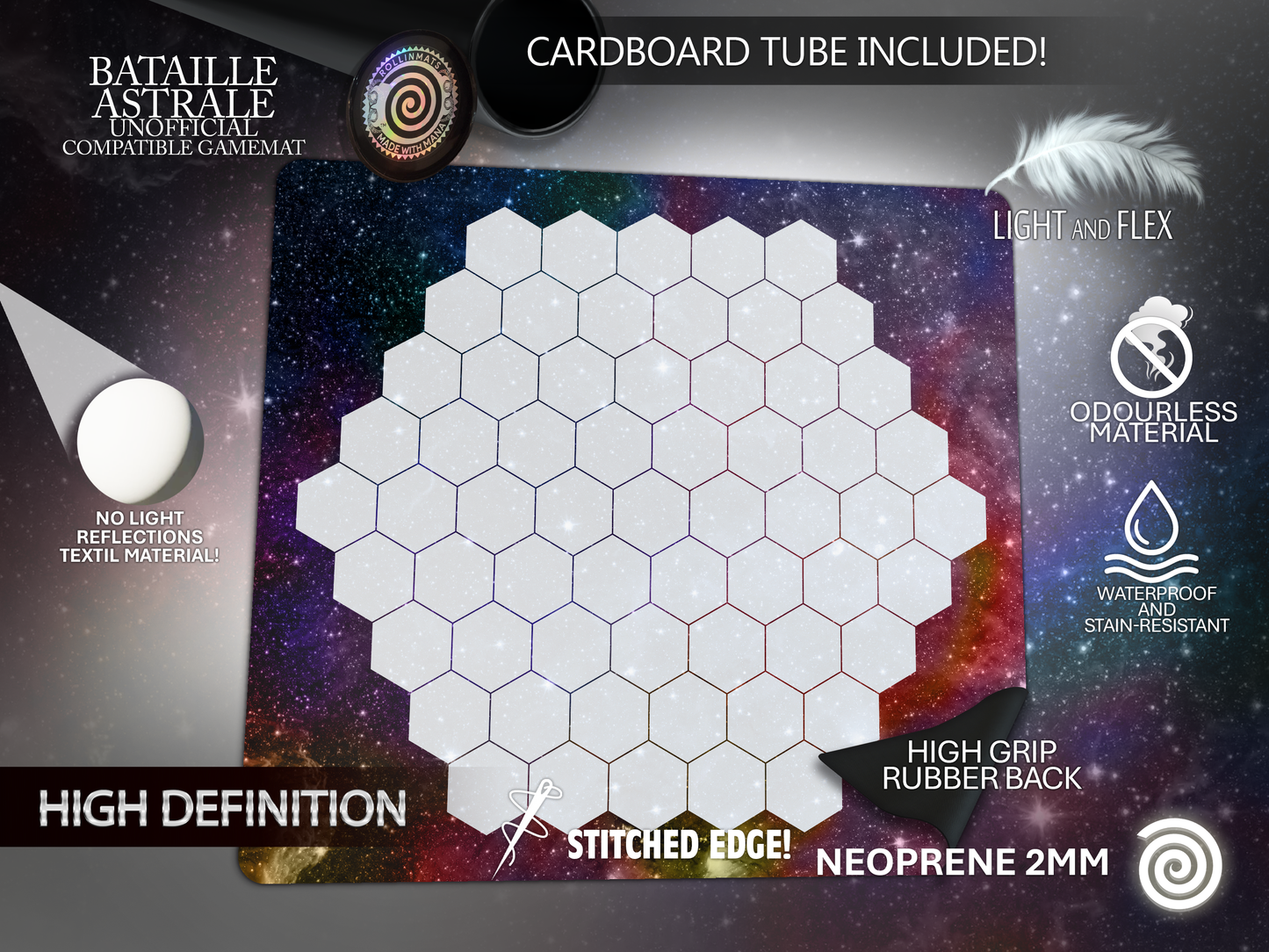 Bataille Astrale Compatible Gamemat