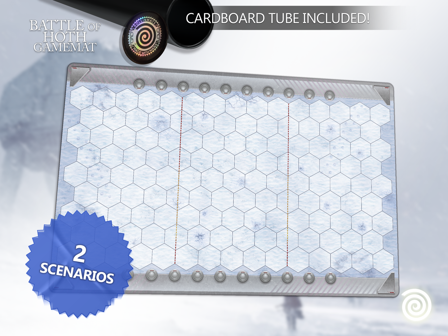 Battle Of Hoth Compatible Gamemat