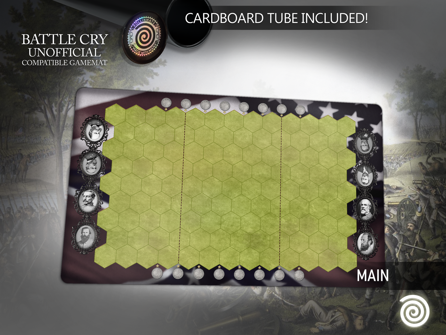 BATTLE CRY compatible Gamemat