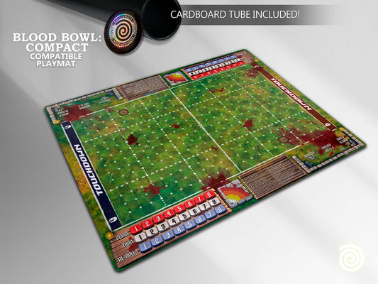 Blood Bowl  compatible Gamemat (Compact size)