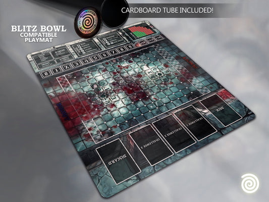 Blitz Bowl Compatible Gamemat