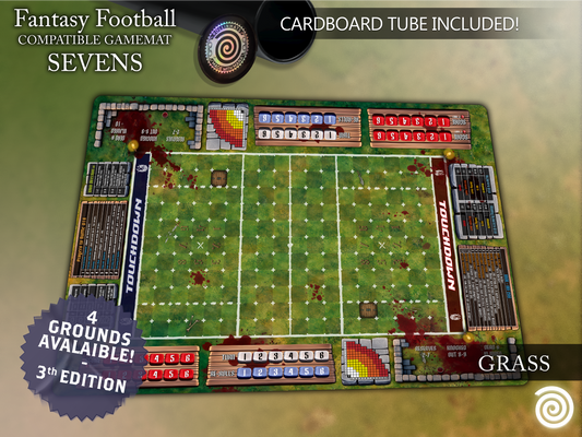 Fantasy Football BB 3rd Season compatible Gamemats (Sevens pitch)