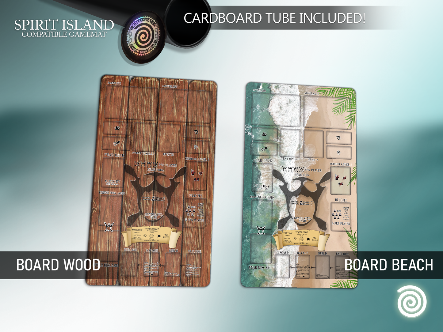 Spirit Island: Definitive Compatible Gamemat