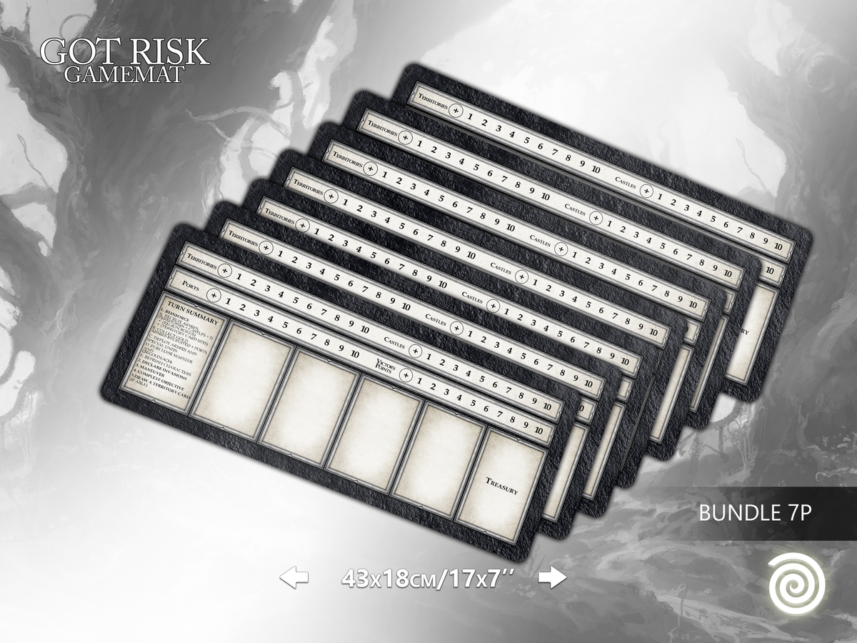 Risk: Game of Thrones seven-player playmat bundle
