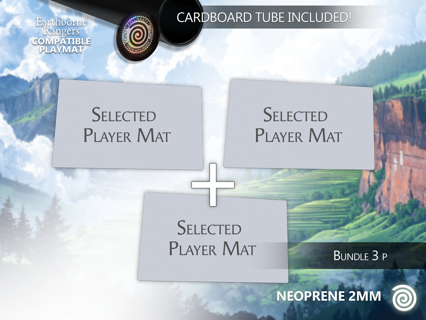 Playmat Earthborne Rangers Compatible Gamemat