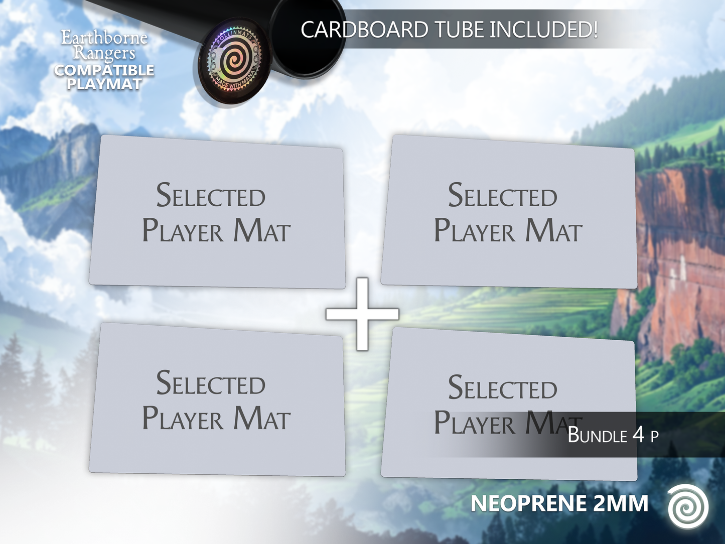 Playmat Earthborne Rangers Compatible Gamemat
