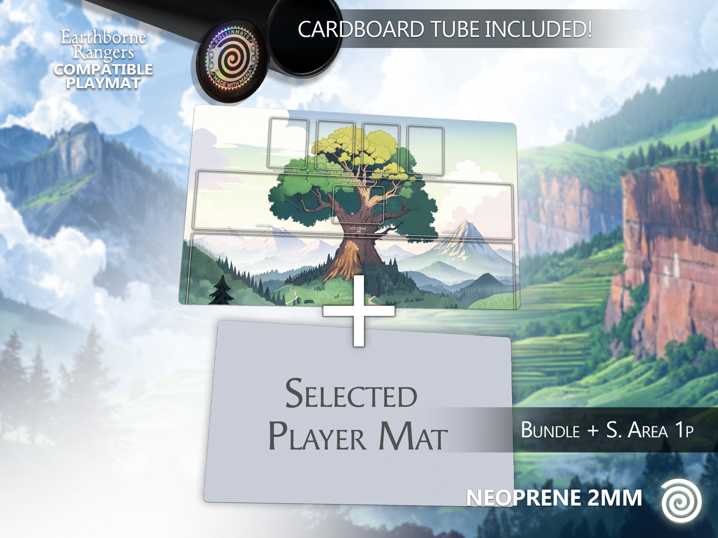 Playmat Earthborne Rangers Compatible Gamemat