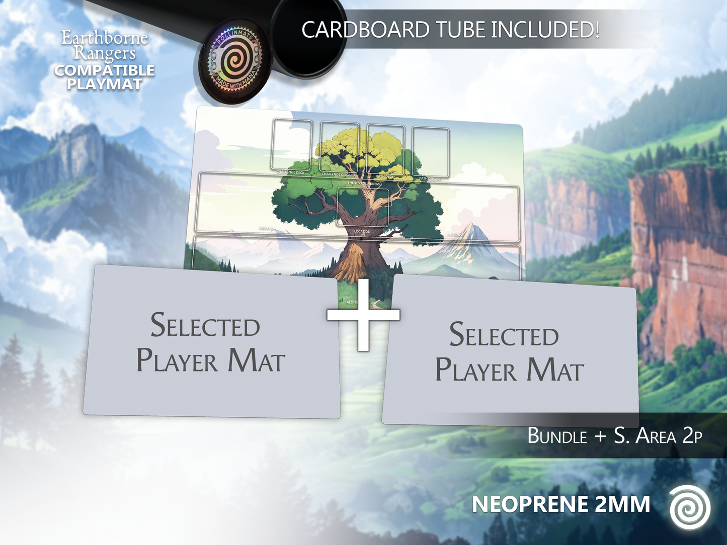 Playmat Earthborne Rangers Compatible Gamemat