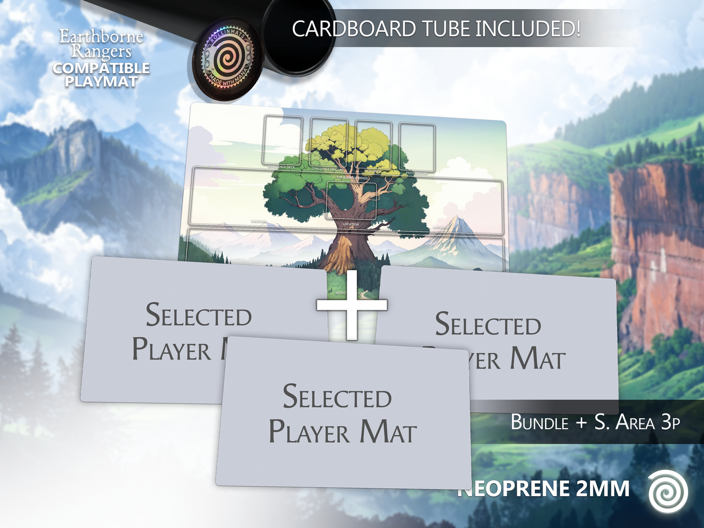 Playmat Earthborne Rangers Compatible Gamemat